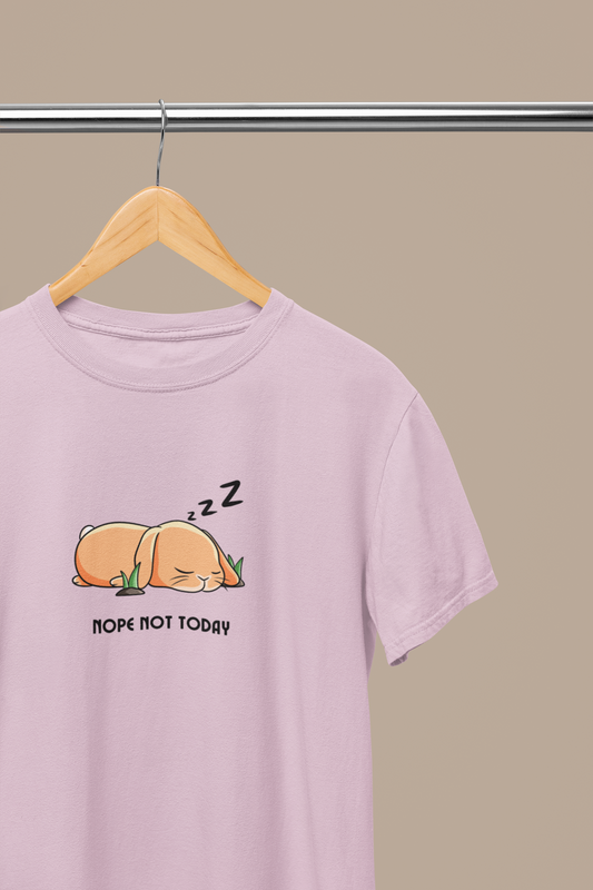 Nope Not Today Honey Bunny T-shirt